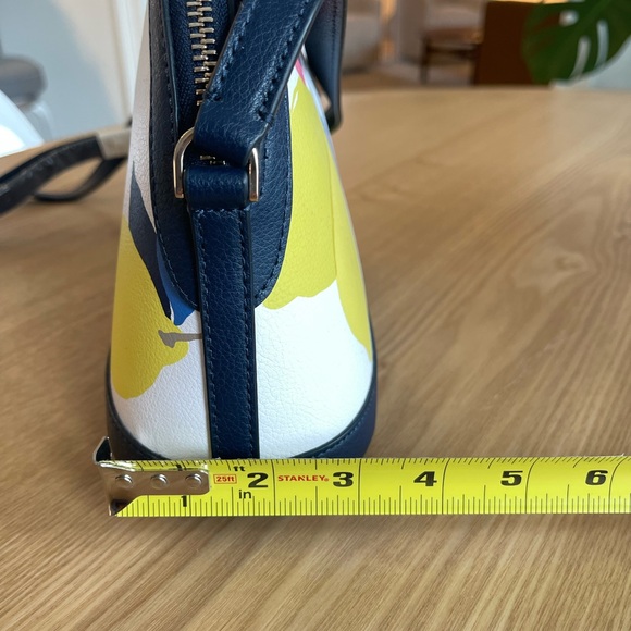 Kate Spade x Large Dome Crossbody Bag Sylvia Lemon Zest NWT - Picture 10 of 11